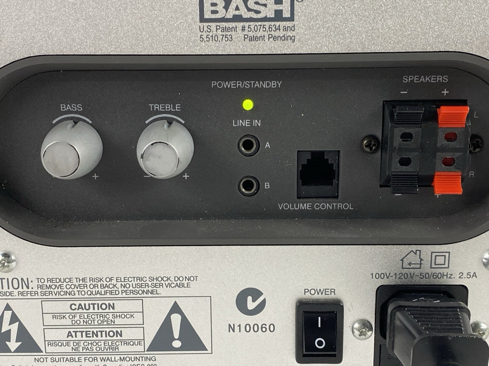 Cambridge Soundworks Polycom C1PLY120 Subwoofer Power Tested