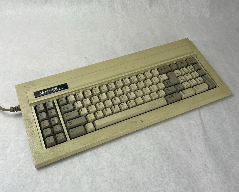 Zenith Data Systems Z-150 Keyboard Yellow Switches