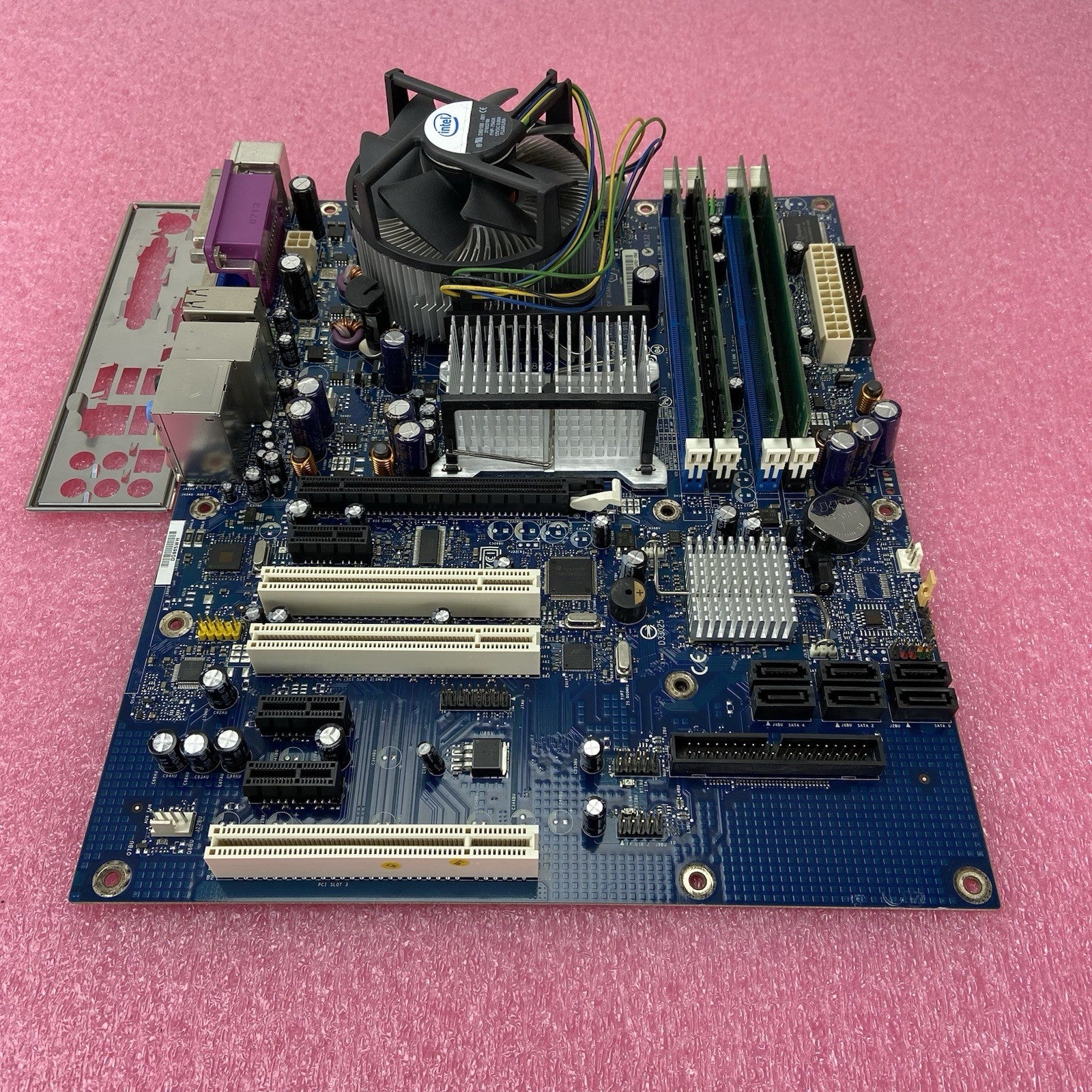Intel DG965WH Motherboard Intel Core 2 Duo e6600 2.4GHz 2.25GB RAM w/Shield1