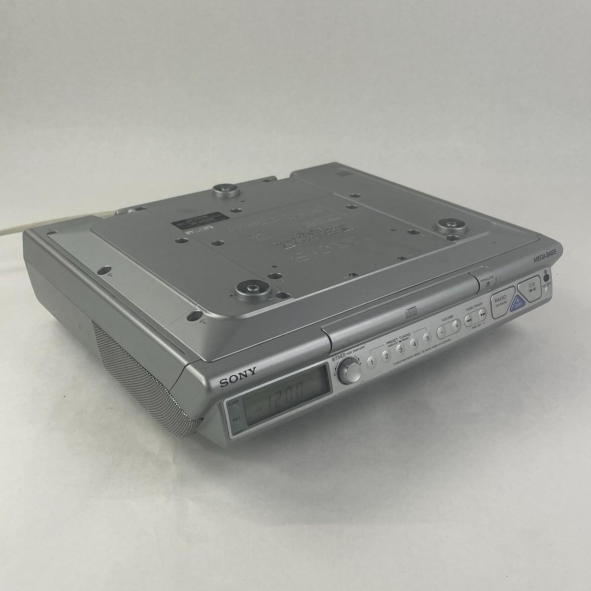 Sony ICF CD543RM Kitchen Cabinet Radio CD No Remote No Hardware Tested3