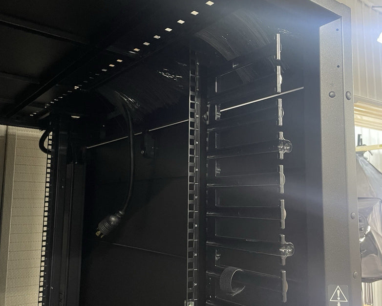 APC E242296 NetShelter SX 42U Server Rack 19" Enclosure Cabinet No Key