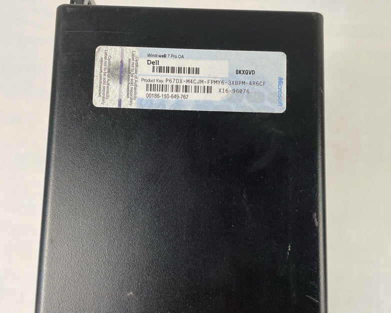 Dell OptiPlex 790 DT Intel Core i5-2500 3.30 GHz 4 GB RAM No HDD No OS