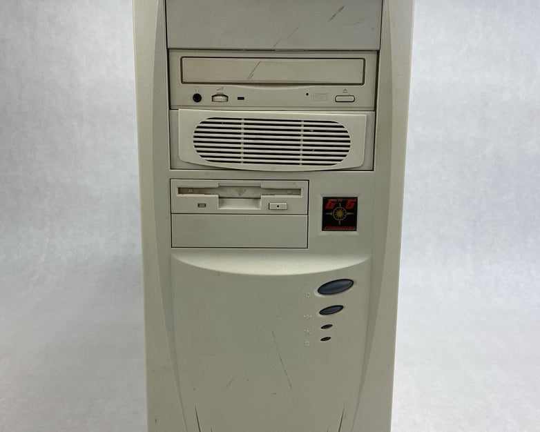 Unbranded Beige ATX Mid Tower Computer Case Bare Bones No PSU