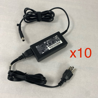 HP TPC-CA58 65W 19.5V 3.33A 7.4mm Barrel Charger AC Adapter (Lot of 10)
