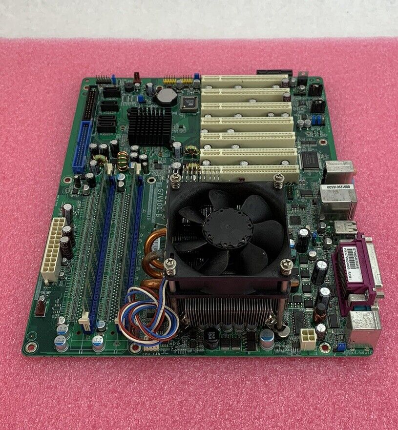 DFI G7V600-B Motherboard Intel Pentium 4 3.4GHz 1GB RAM w/Shield