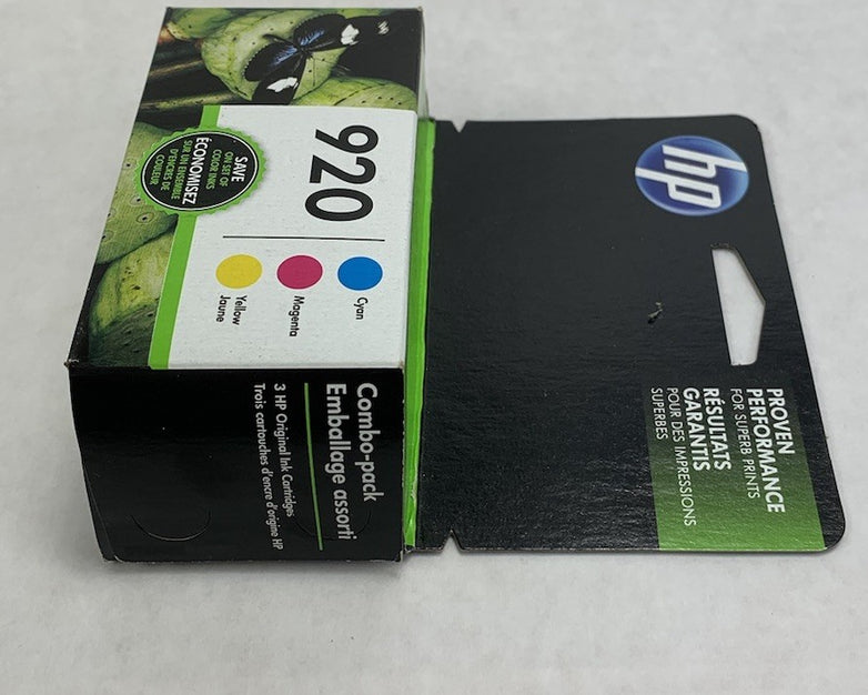 HP N9H55FN 920 Ink Cartridges Cyan Magenta Yellow EXP Oct. 2019 (Lot of 4)