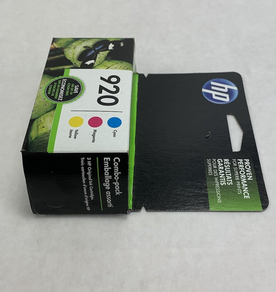 HP N9H55FN 920 Ink Cartridges Cyan Magenta Yellow EXP Oct. 2019 (Lot of 4)