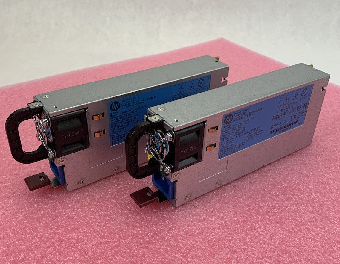 HP HSTNS-PL28 460W Power Supply (Lot of 2)
