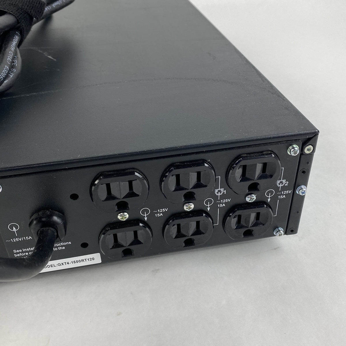 Vertiv Liebert GXT4-1500RT120 Battery Backups Tested - No Batteries Network Card13
