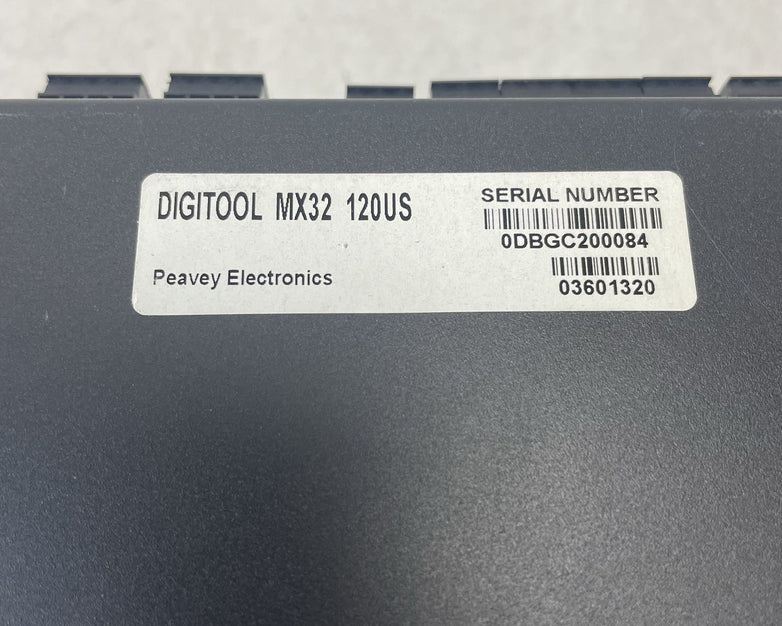 Peavey Digitool MX32 Programmable Digital Audio Multi Processor For Parts