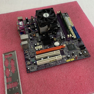 ECS C510M-M Motherboard AMD Athlon 64 x2 2GHz 2GB RAM w/Shield