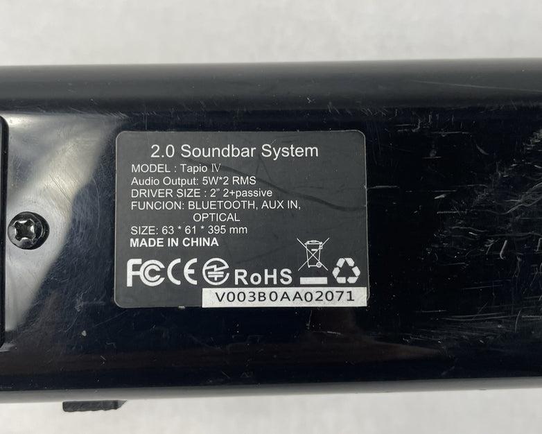 Bomaker Tapio IV Soundbar Bluetooth Tested