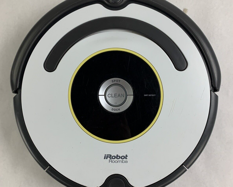 iRobot Roomba Robotic Vacuum Cleaner 620 Bad Battery Left Sensor For Parts