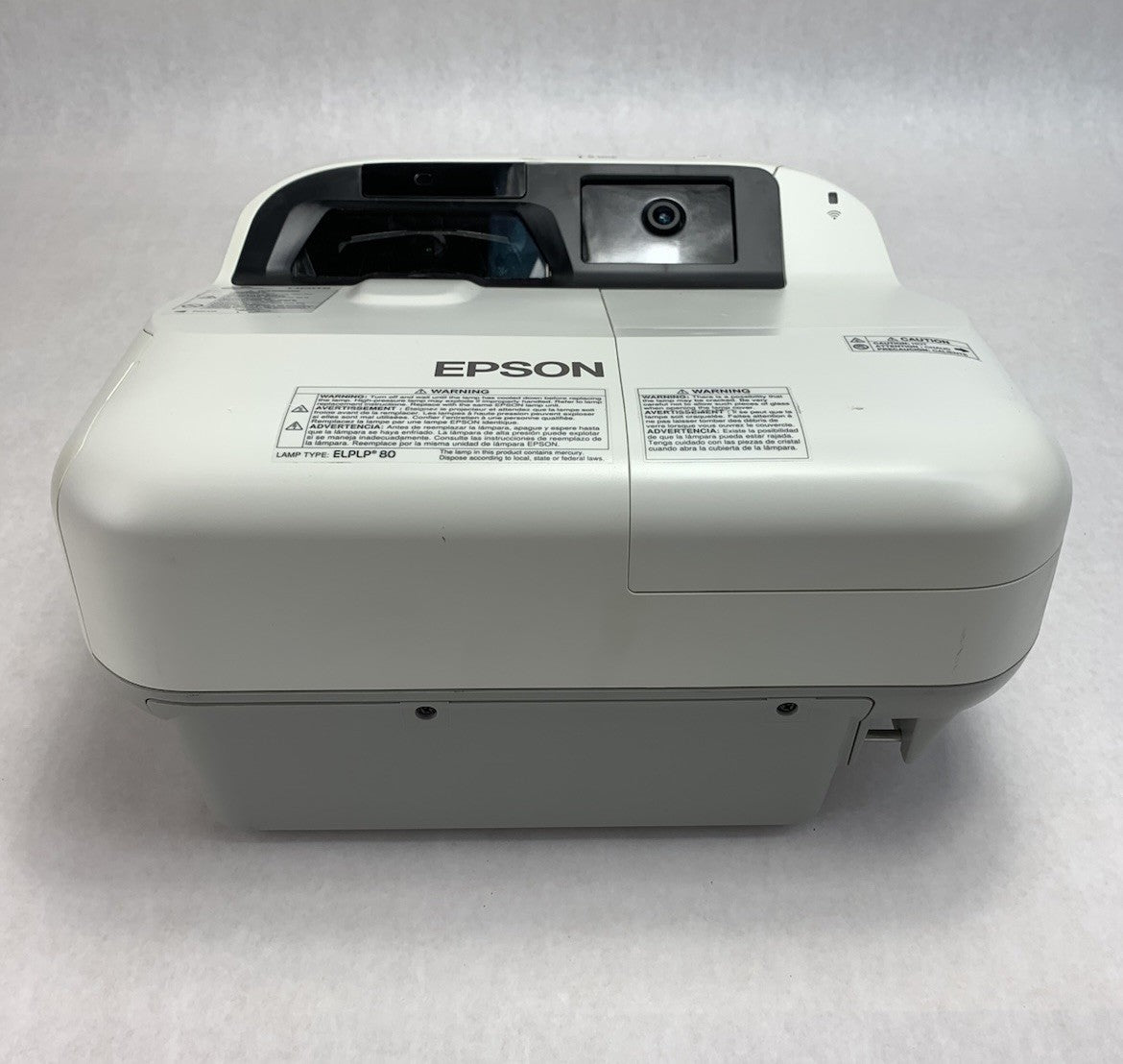 Epson BrightLink 595Wi H599A LCD Projector 654 Lamp Hours - No Remote1