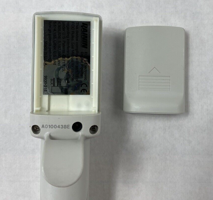RAININ EDP3 LTS 200 20-200 uL Single Channel Electronic Pipette Untested