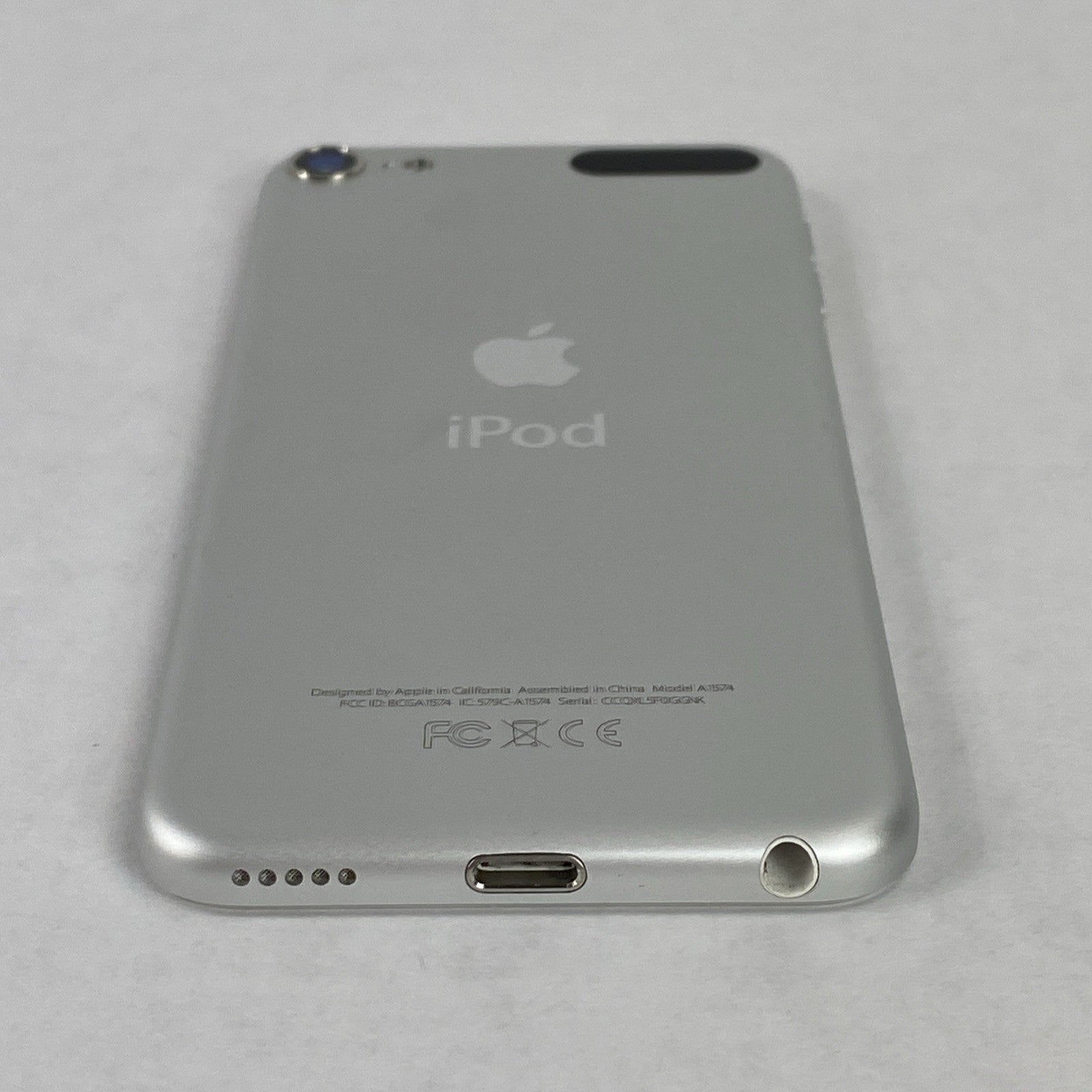 Apple iPod Touch 6th Gen A1574 32GB 4" Silver IOS 12.5.715