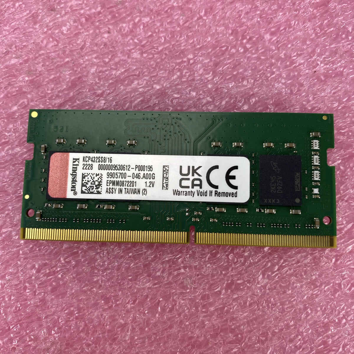 Kingston 16GB DDR4 3200MHz SODIMM Laptop RAM KCP432SS8/16 Non-ECC2