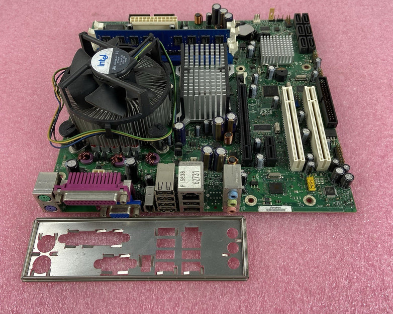 Intel DQ965GF Motherboard Intel Core 2 Duo 6400 2.13GHz 2GB RAM w/IO