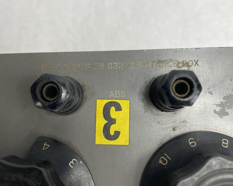 Hallcross No 830 Resistance Box Untested