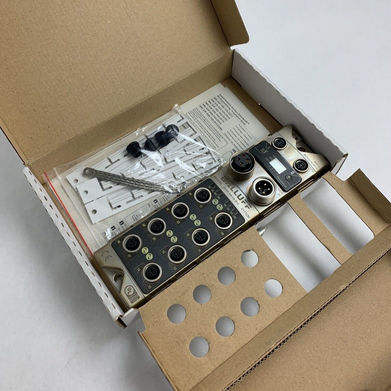Balluff BN1006A Distribution Box 8-In/8-Out M12 Ports BNI EIP-50 Untested