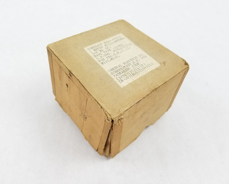 GE U.S.N Type CG-22066 DC Milliamperes 8D041
