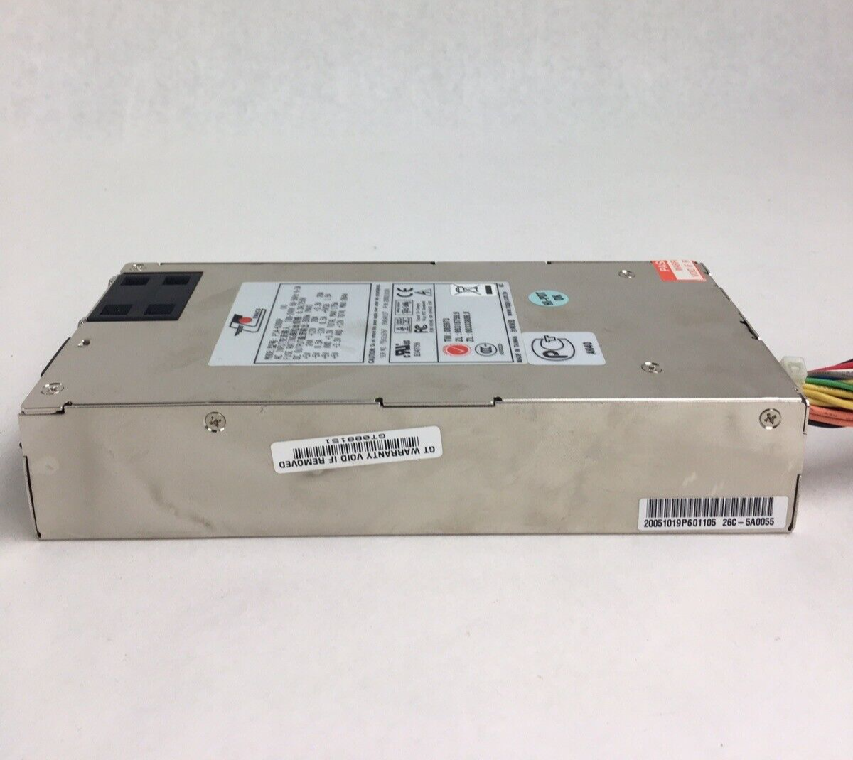 EMACS P1A-6300P 284W 100-240V 60-50Hz  1U Server Switched  Power Supply Tested