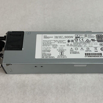 HP HSTNS-PD40-1 500W Power Supply 865399-101
