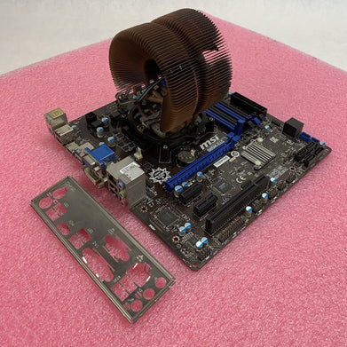 MSI B85M-E45 MS-7818 Motherboard Intel Core i5-4570s 2.9GHz No RAM w/ Shield