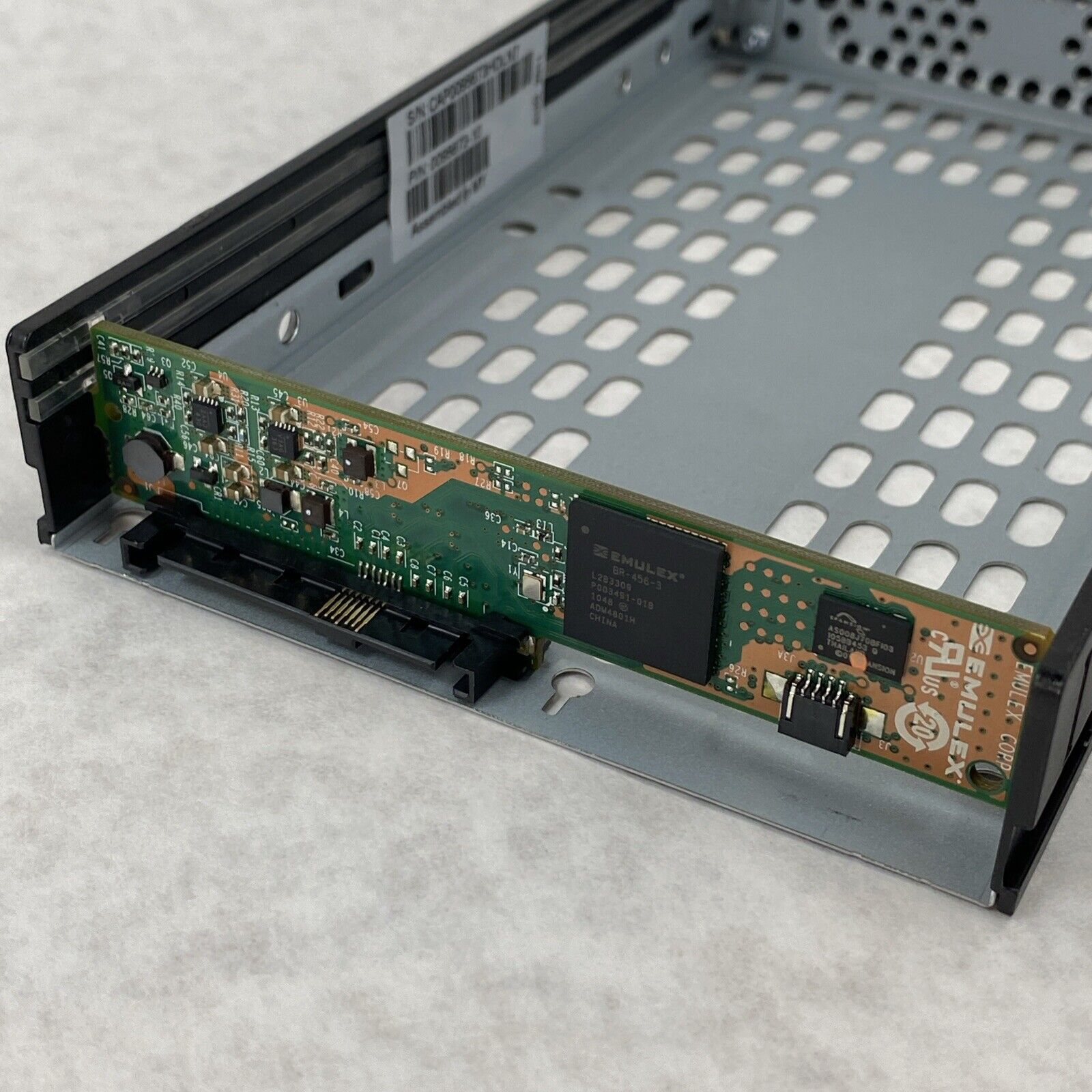 NetApp 0095673-10 SAS/SATA Hard Drive Caddy Tray 0961208-20 w/ Emulex Adapter