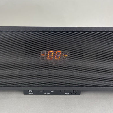 ZVOX 580 Sound Bar Sound Base Cabinet Box Subwoofer Sound System TV Platform Blk