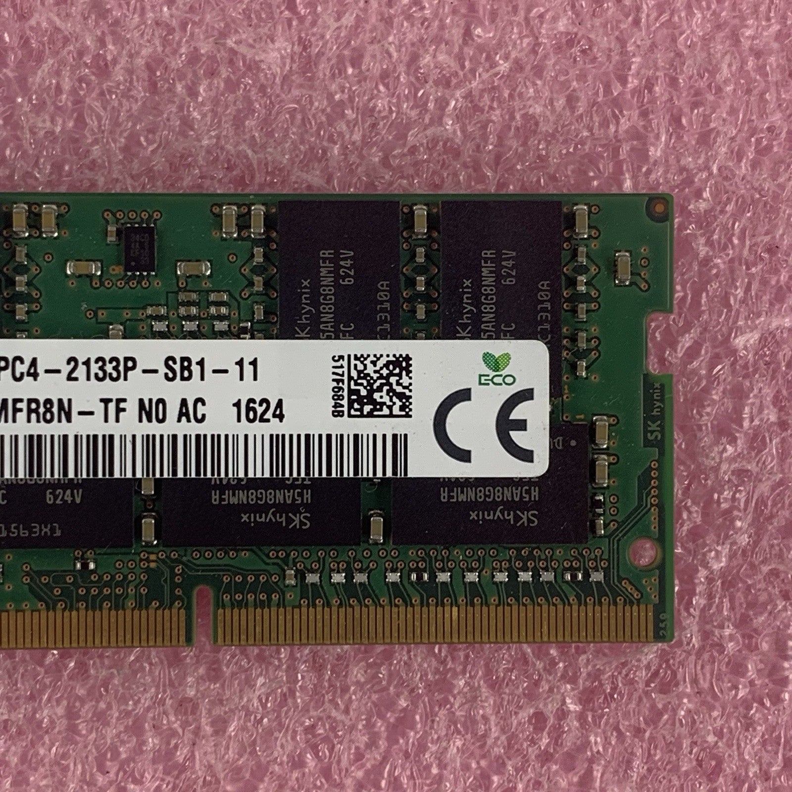 SK Hynix HMA82GS6MFR8N-TF 16 GB SODIMM 2Rx8 DDR4 PC4-2133P Laptop Memory Ram3