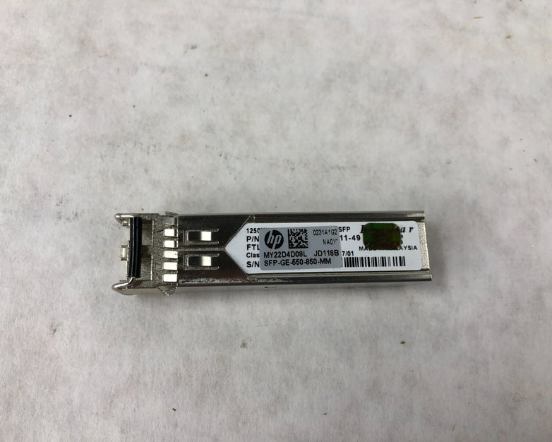 Lot of 20 HP JD118B SFP-GE-550-850-MM MY22D4D1GW Transceiver Module