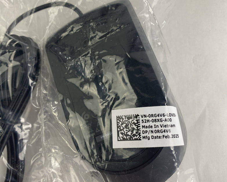 Dell MS116T1 3 Button USB Wired Mouse Lot of 10