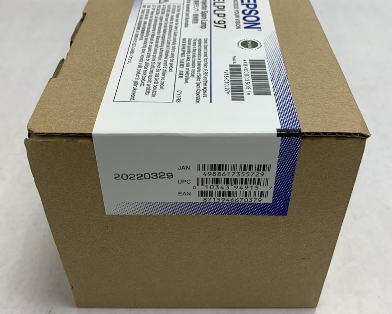 Epson ELPLP 97 OEM Projector Spare Lamp - New Sealed