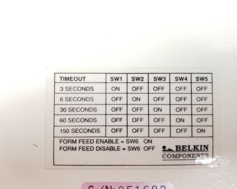 Belkin Components F1T011 AutoSwitch Plus Options Switch