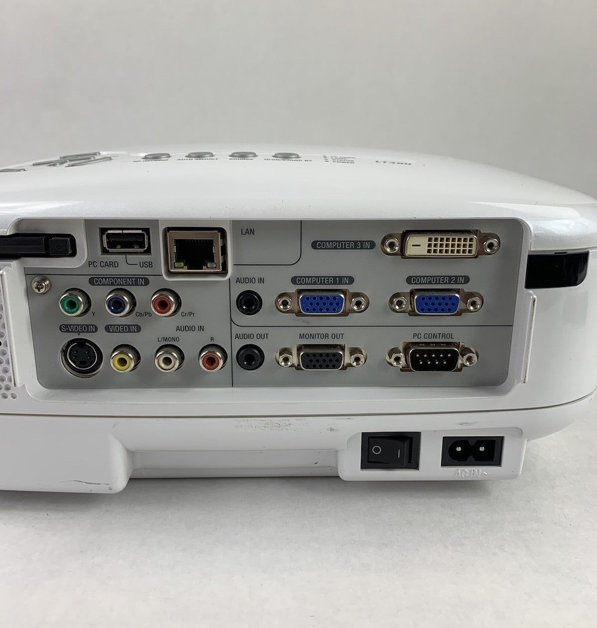 NEC LT380 LCD Projector - Parts or Repair Needs New Lamp