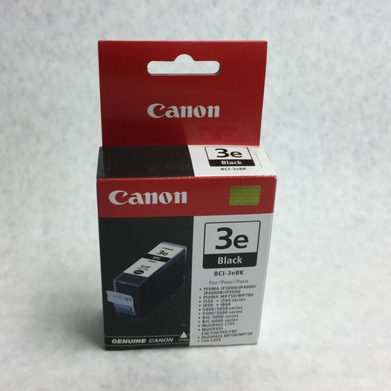 Genuine Canon Black 3e BCI-3eBK Ink Cartridge