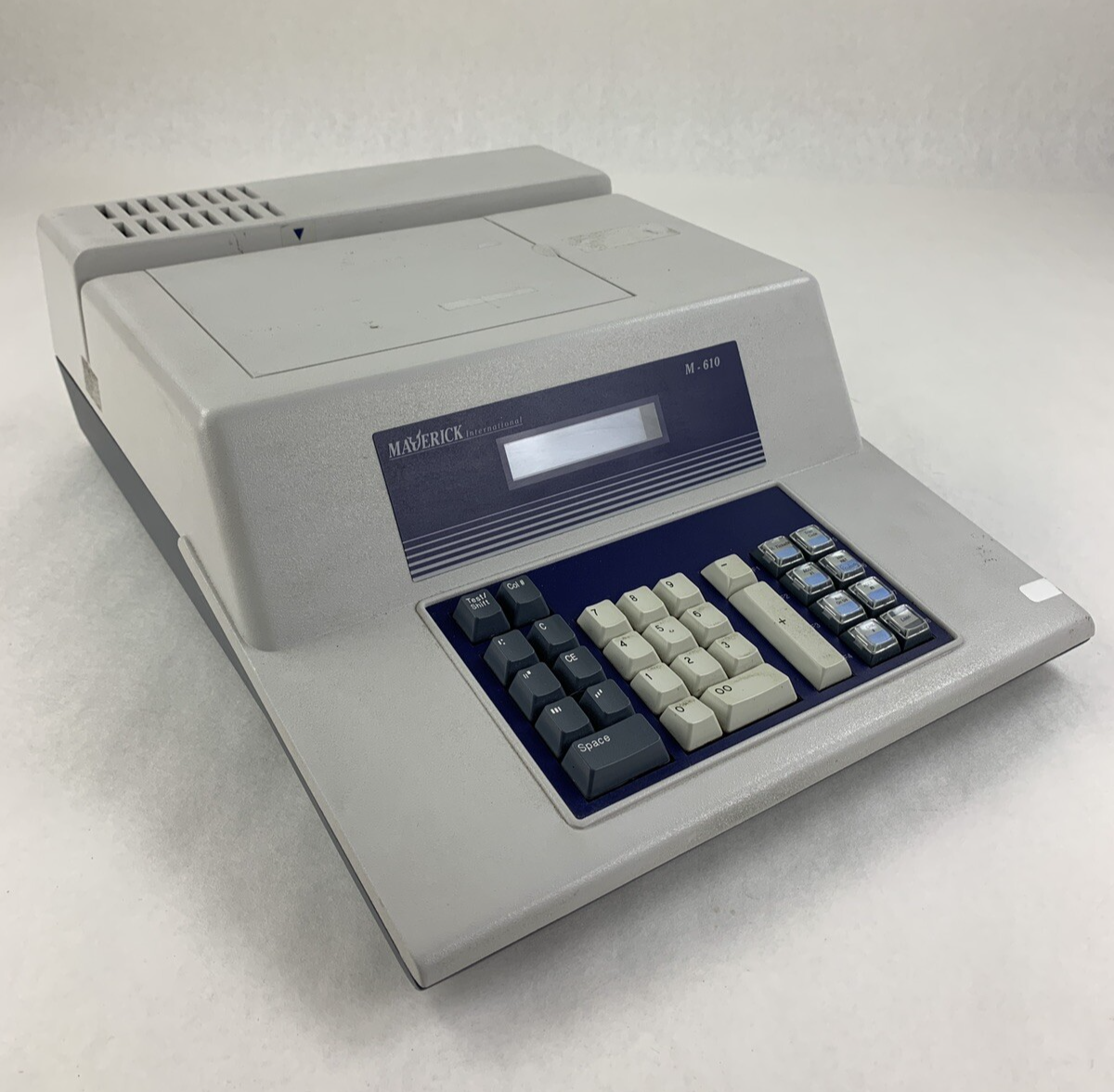 Maverick M-610 Check Encoder Tested Needs Ribbon