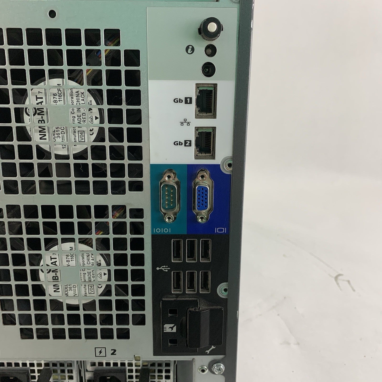 Dell PowerEdge T610 Server 2x Intel Xeon E5620 2.4GHz 16GB RAM No OS/HDD15
