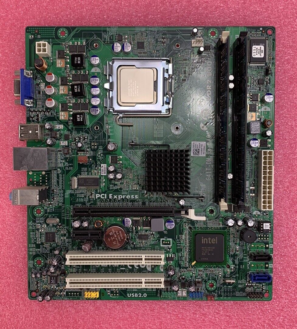 Dell 0U880P Motherboard Intel Pentium E5200 2.50GHz 4GB RAM w/ Shield