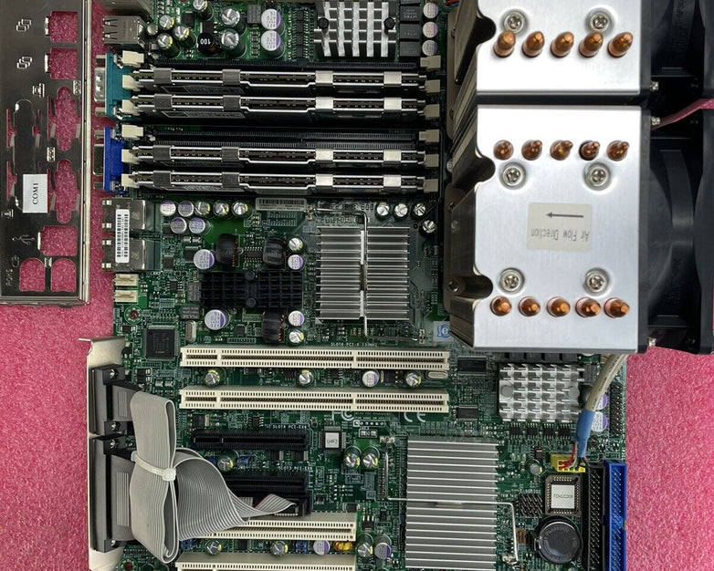 Advantech X7DVL-E Motherboard Intel 2x Xeon E5335 2GHz 8GB RAM w/Shield