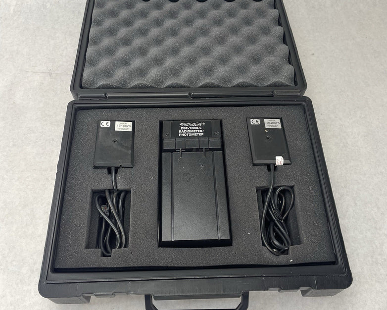 Spectroline Model DSE-100X/L Digital Radiometer/Photometer Tested Not Calibrated