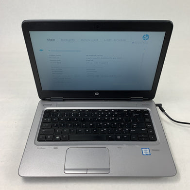 HP ProBook 640 G2 14" Intel Core i5-6200U 2.3 GHz 8 GB Ram No OS No HDD No AC
