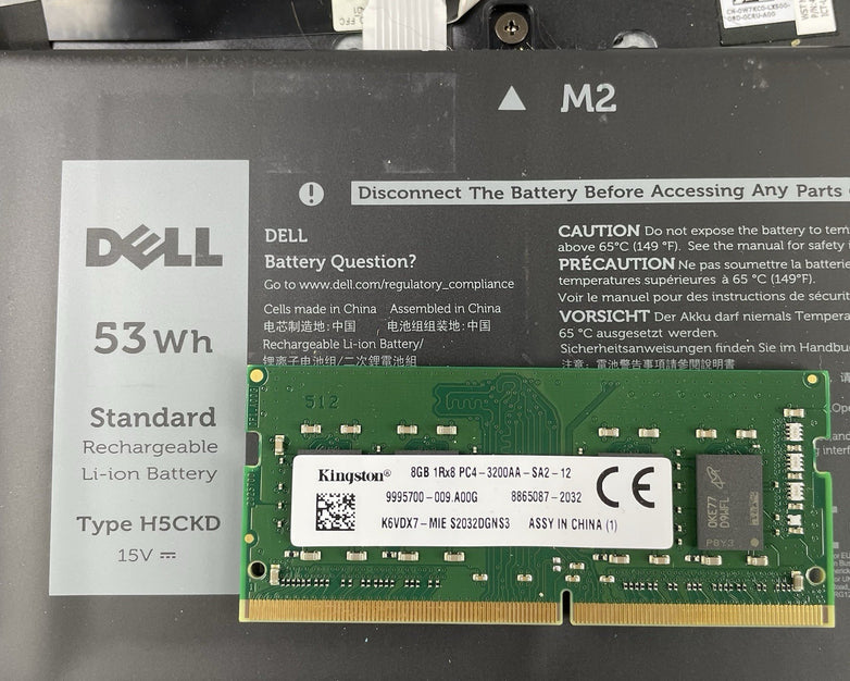Dell Latitude 3510 15.6" i5-10210U 1.60 GHz 8 GB RAM No SSD/OS/AC - M.2 Slot