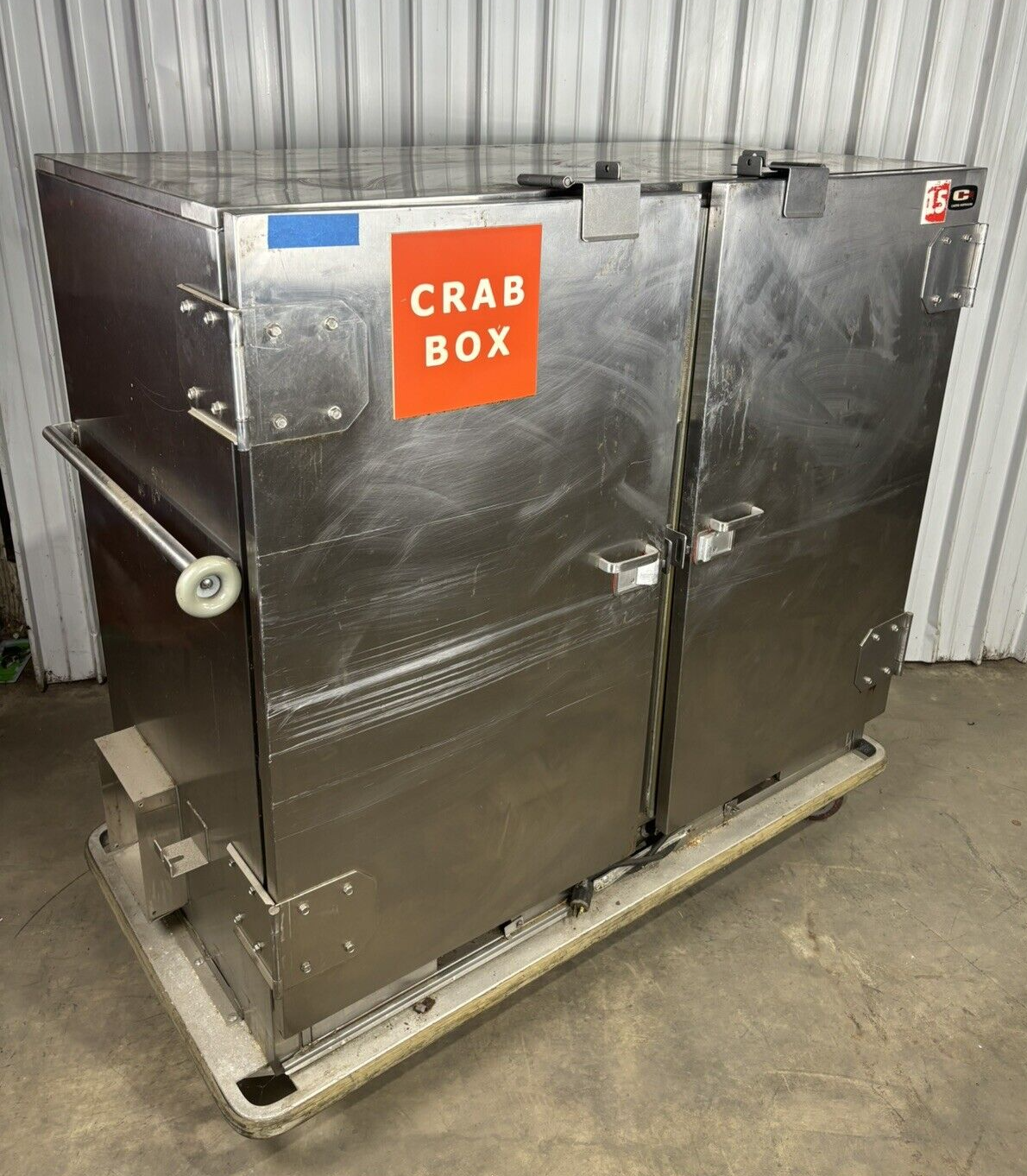 Carter Hoffmann BB1000 FH90 Warming Heated Banquet Cart Cabinet 120V 13.7A 1650W