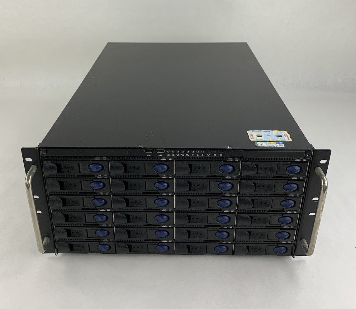 Facilis Terrablock TB-24D 24-Bay Server Chassis w/ Caddies No Boards, PSU or HDD