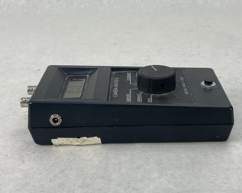 FM Systems CM-2 Camera Master 2 CCTV Video Signal Tester Missing Battery Cover