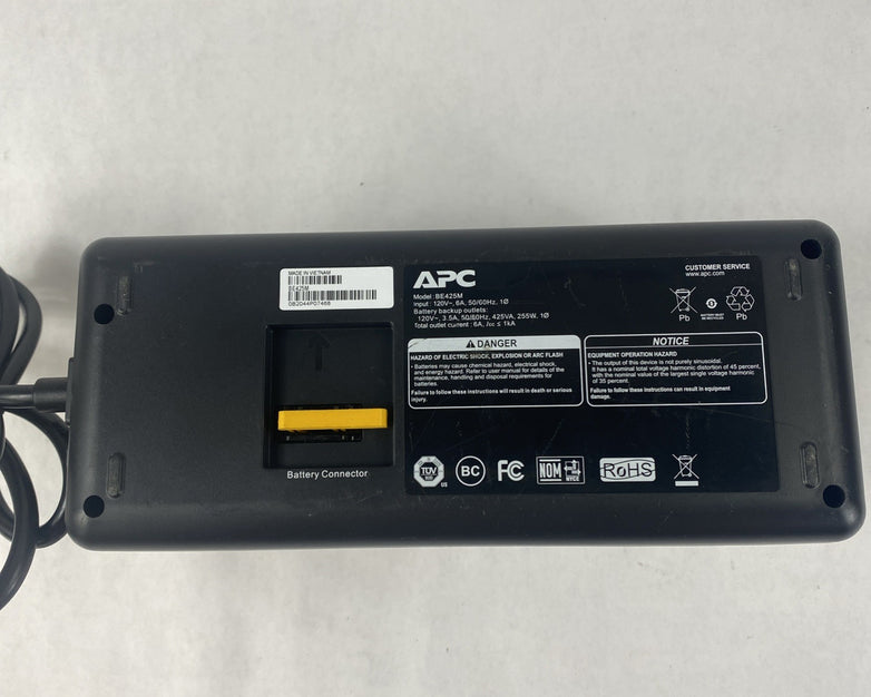 APC BE4 Back-UPS 425VA Battery Backup Surge Protector No Batteries Tested