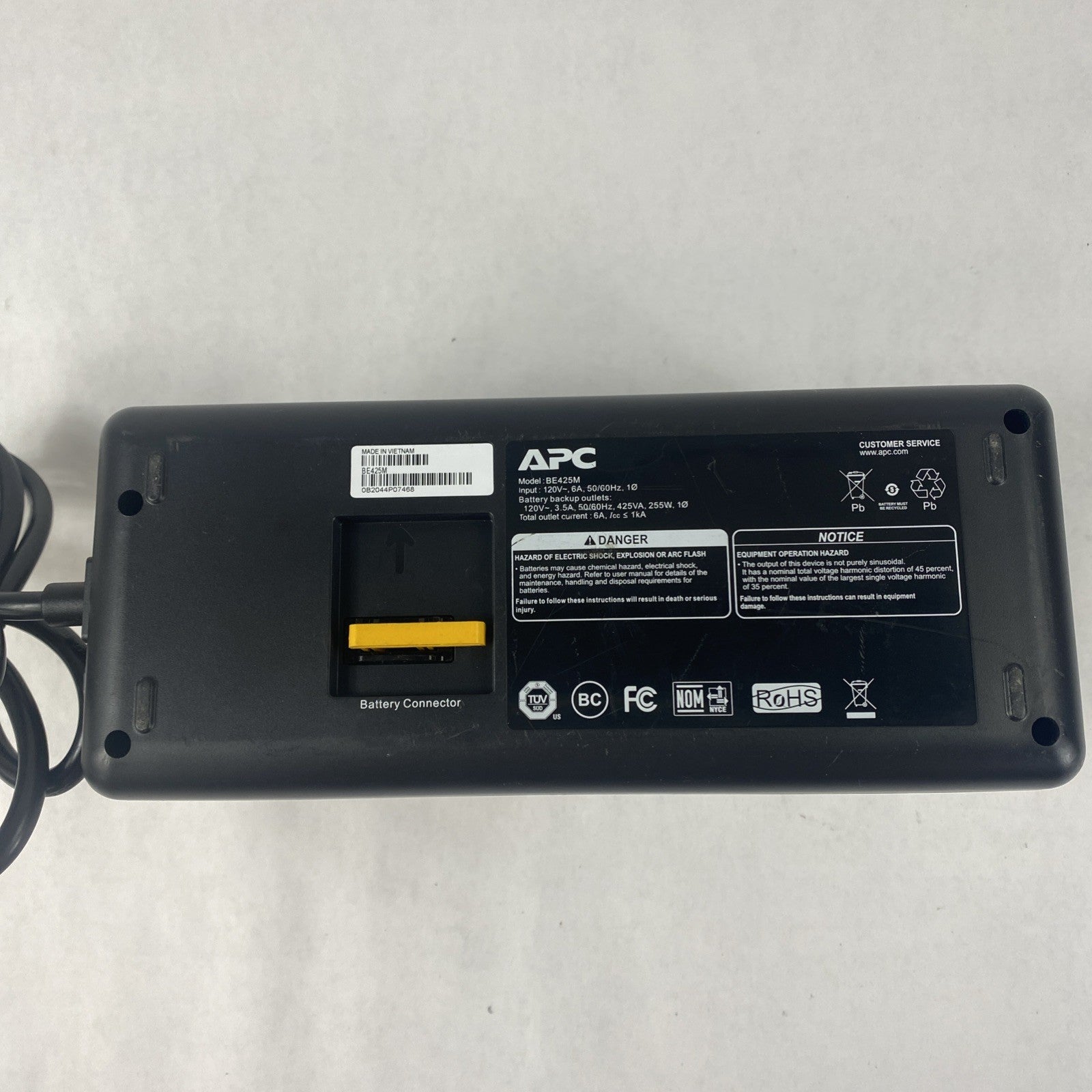 APC BE4 Back-UPS 425VA Battery Backup Surge Protector No Batteries Tested5