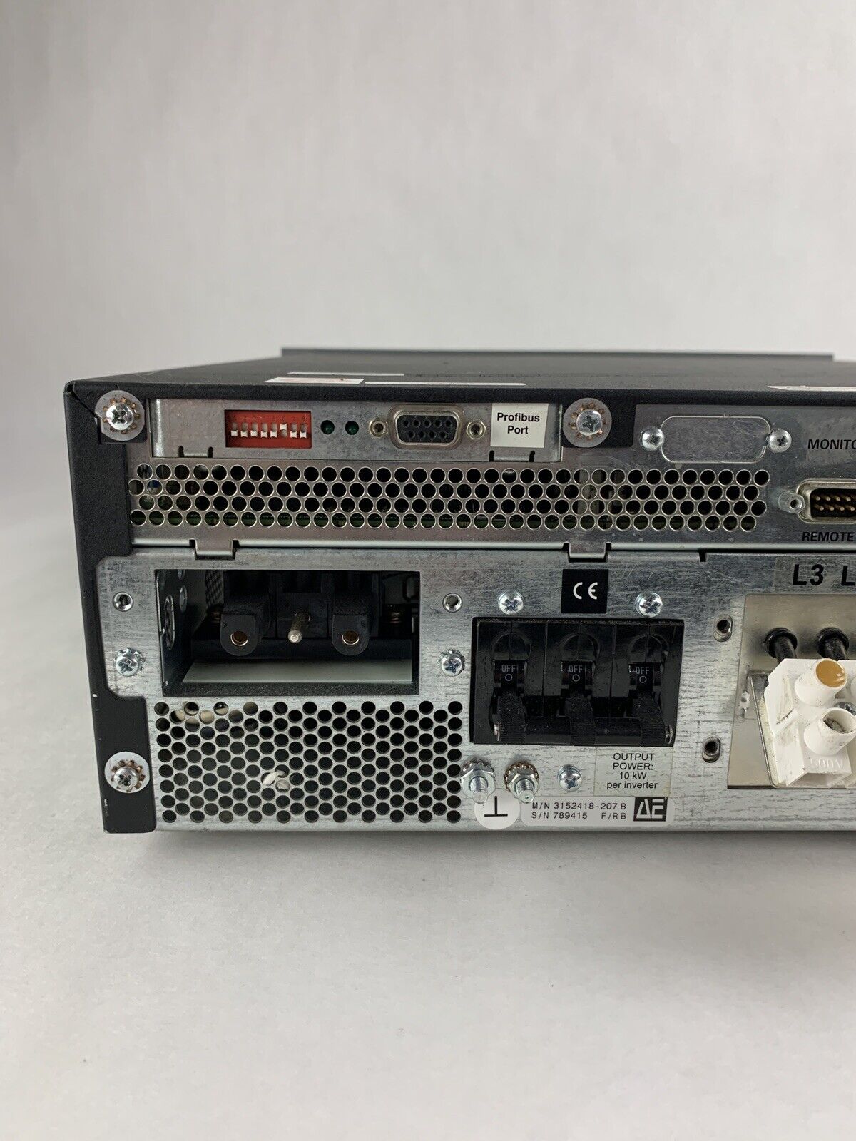 AE Advanced Energy Pinnacle MDX 3152418-207 B Power Supply 480Y/277 V 28 A 3P